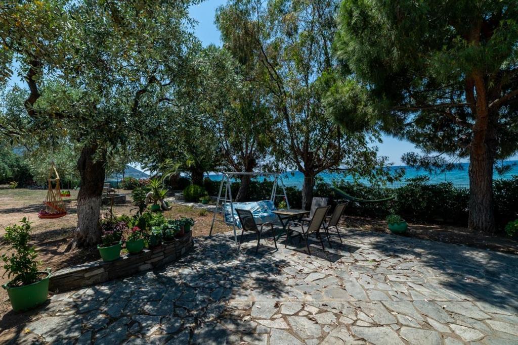 Front Beach House Skála Kallirákhis 外观 照片
